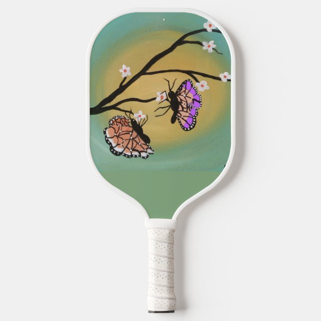 Schmetterling Pickleball Schläger (Vorderseite)