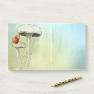 „Schmetterling-Pilz“ Post-it-Notizzettel Post-it Klebezettel