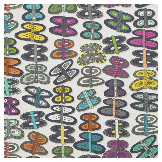 Schmetterling-Pop Stoff (Muster)