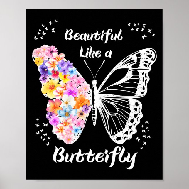 Schmetterling  poster (Vorne)