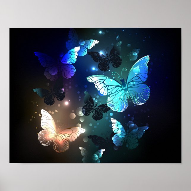 Schmetterling Poster (Vorne)