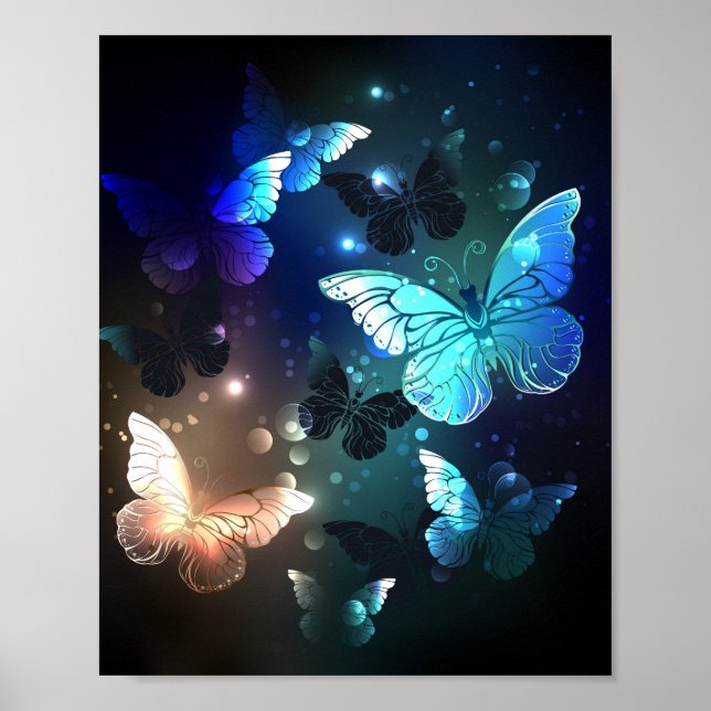 Schmetterling Poster (Vorne)