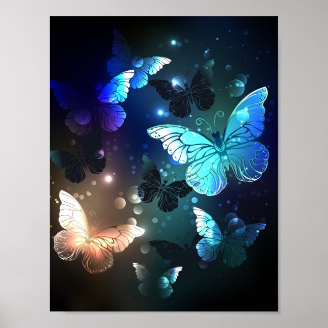 Schmetterling Poster (Vorne)