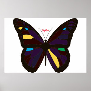 Schmetterling Poster