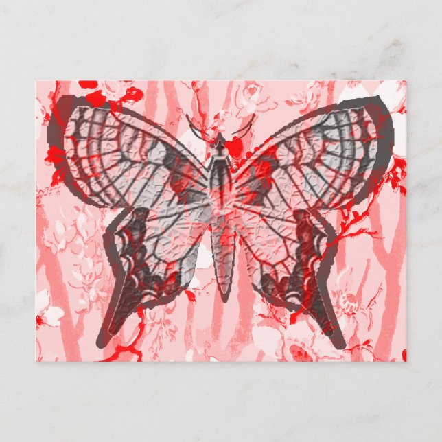 schmetterling. postkarte (Vorderseite)