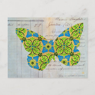 Schmetterling Postkarte
