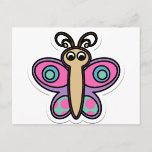 Schmetterling Postkarte