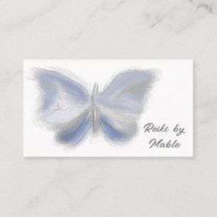 Schmetterling, Reiki, Heiler, Lifecoach Business C Visitenkarte