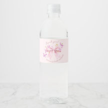 Schmetterling Rosa Schleife Baby Shower