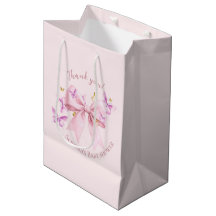 Schmetterling Rosa Schleife Baby Shower