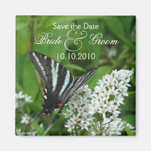 Schmetterling Save the Date Magnet