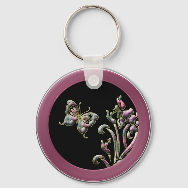 Schmetterling Schlüsselanhänger (Vorderseite)
