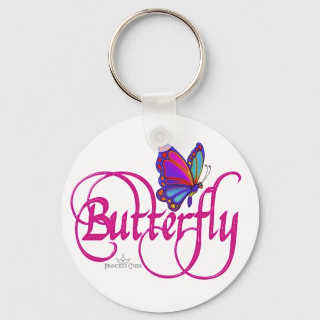 Schmetterling Schlüsselanhänger (Vorderseite)