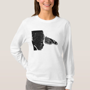 Schmetterling schüchtern blacq T-Shirt