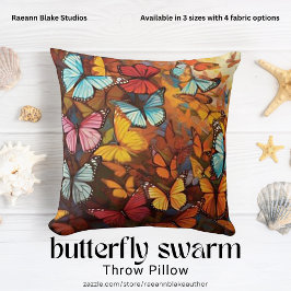 Schmetterling-Schwarm-Kissen Kissen
