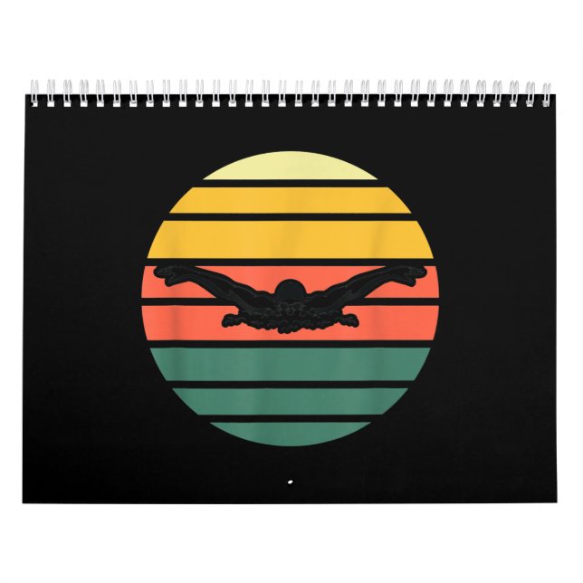 Schmetterling Schwimmer schwimmen Kalender (Titelbild)
