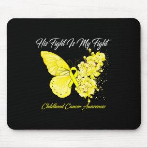 Schmetterling sein Kampf ist mein Kampf gegen Kind Mousepad