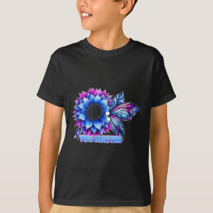 Schmetterling Semikolon zur Suizidpräventionsaufkl T-Shirt