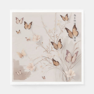 Schmetterling Serviette