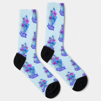 Schmetterling Socken