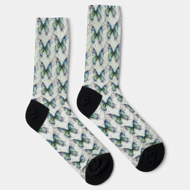 Schmetterling Socken (Rechts)
