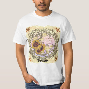Schmetterling Sonnenblume Mama T-Shirt