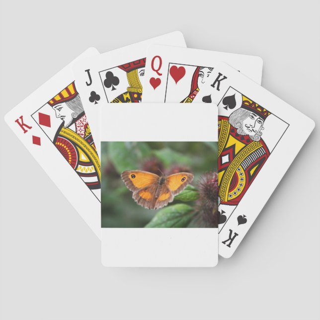 Schmetterling Spielkarten (Rückseite)