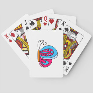 Schmetterling Spielkarten