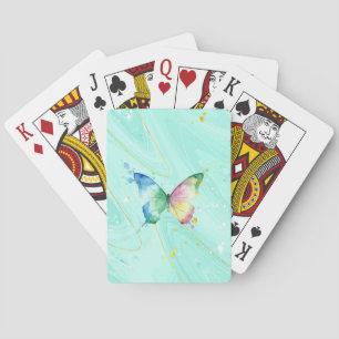 Schmetterling Spielkarten