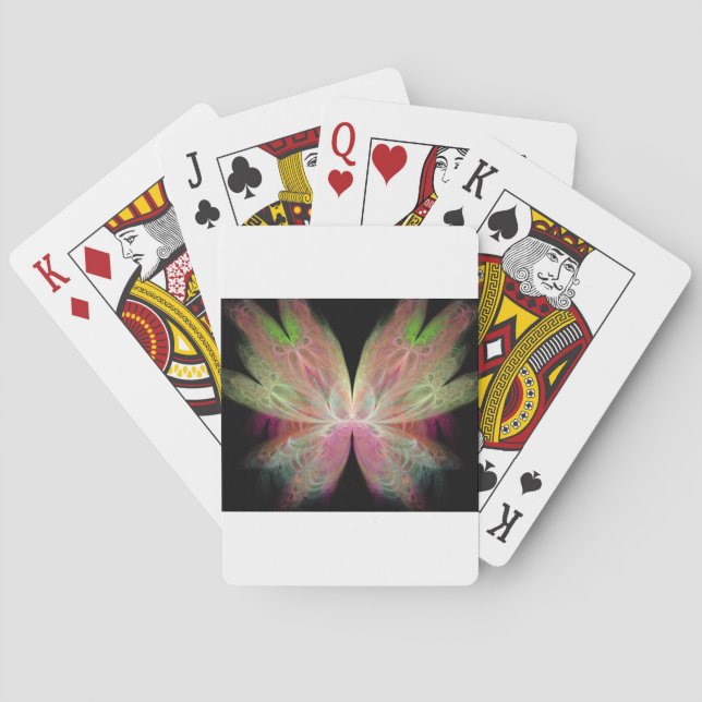 Schmetterling Spielkarten (Rückseite)