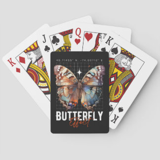 Schmetterling Spielkarten