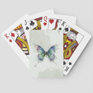 Schmetterling Spielkarten