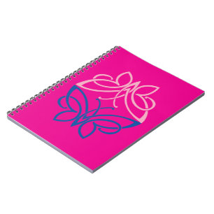Schmetterling-Spiral-Foto-Notizbuch Notizblock