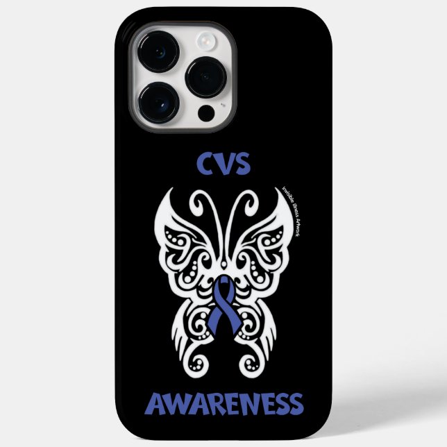 Schmetterling/Stamm...CVS Case-Mate iPhone 14 Pro Max Hülle (Rückseite)