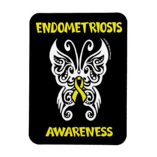 Schmetterling/Stamm...Endometriose Magnet