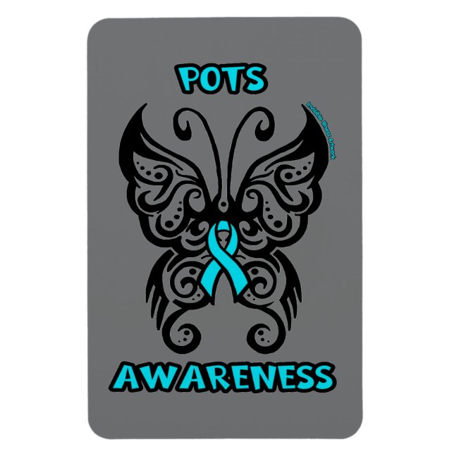 Schmetterling/Stamm...POTS Magnet (Vertikal)