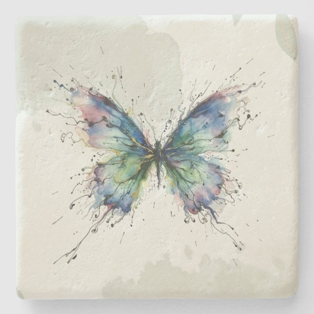 Schmetterling Steinuntersetzer (Vorderseite)