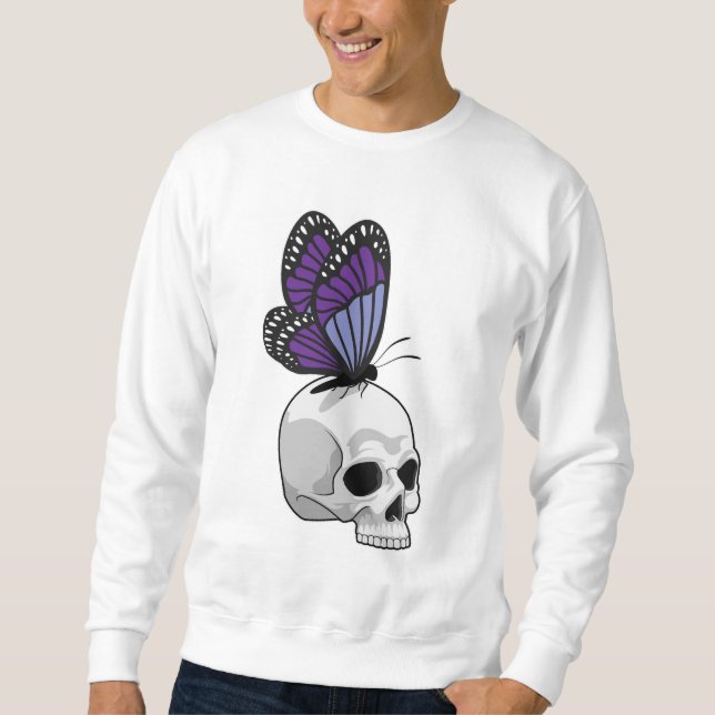 Schmetterling Sweatshirt (Vorderseite)