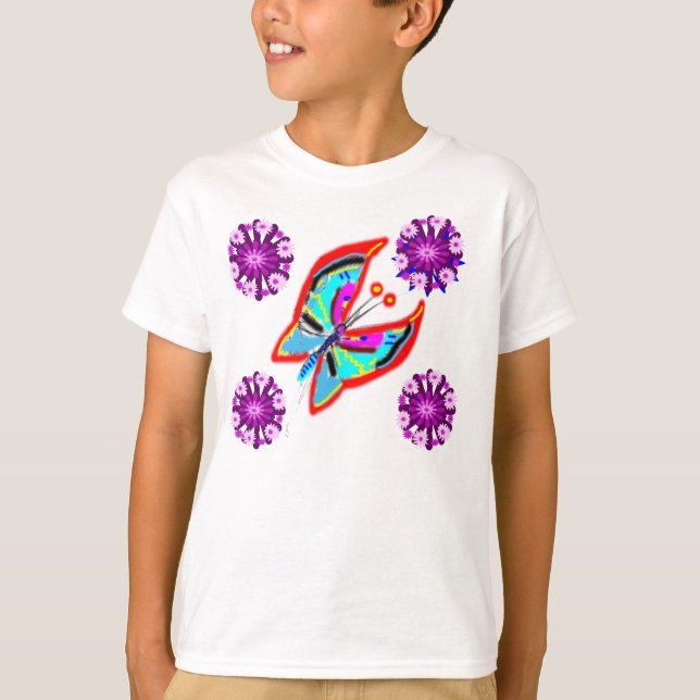 Schmetterling T-Shirt (Vorderseite)