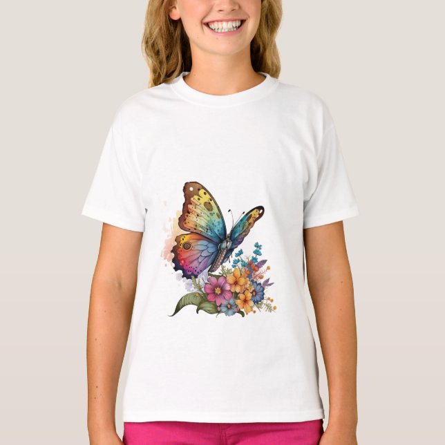 Schmetterling T-Shirt (Vorderseite)