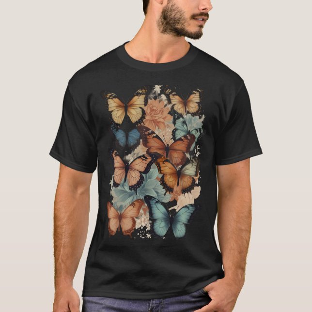 Schmetterling-T - Shirt (Vorderseite)