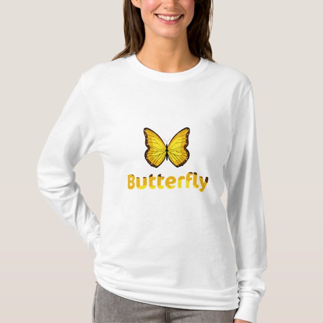 Schmetterling T-Shirt (Vorderseite)