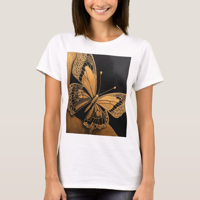 Schmetterling-T - Shirt (Vorderseite)