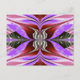 Schmetterling tanzen postkarte