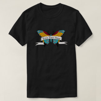 Schmetterling-Tattoo - Erstelle dein eigenes T-Shirt