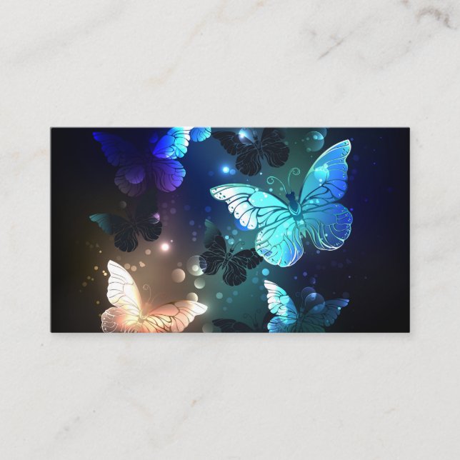 Schmetterling Terminkarte (Vorderseite)