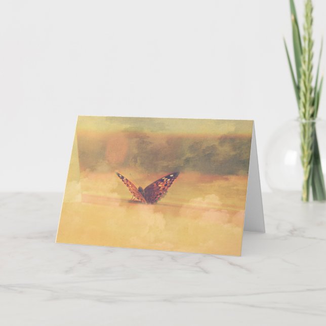 Schmetterling Traum*card* Karte (Vorderseite)