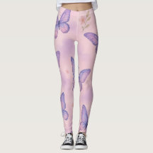 Schmetterling-Traum-Motion-Leggings – sanfte Wasse