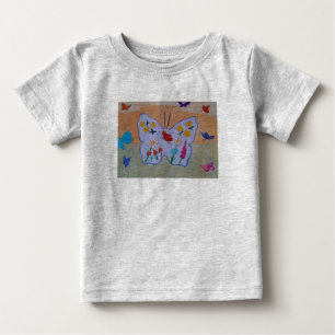 Schmetterling Träumend Baby T-shirt