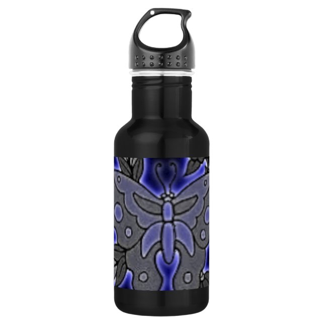 Schmetterling Trinkflasche (Vorderseite)